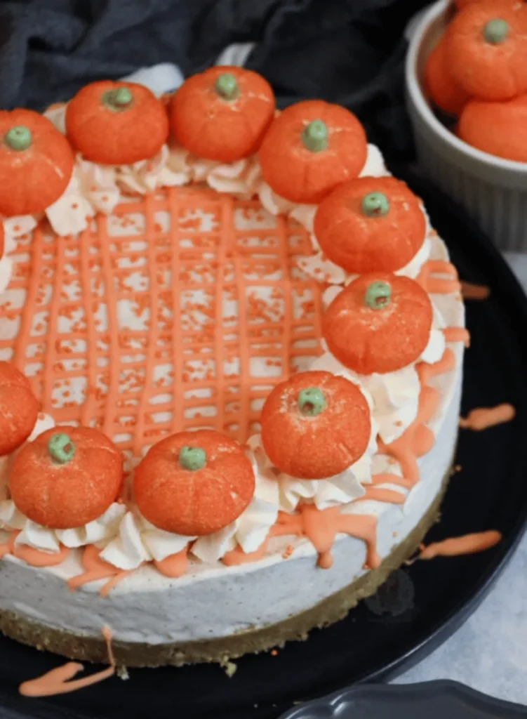 No-bake pumpkin pie cheesecake