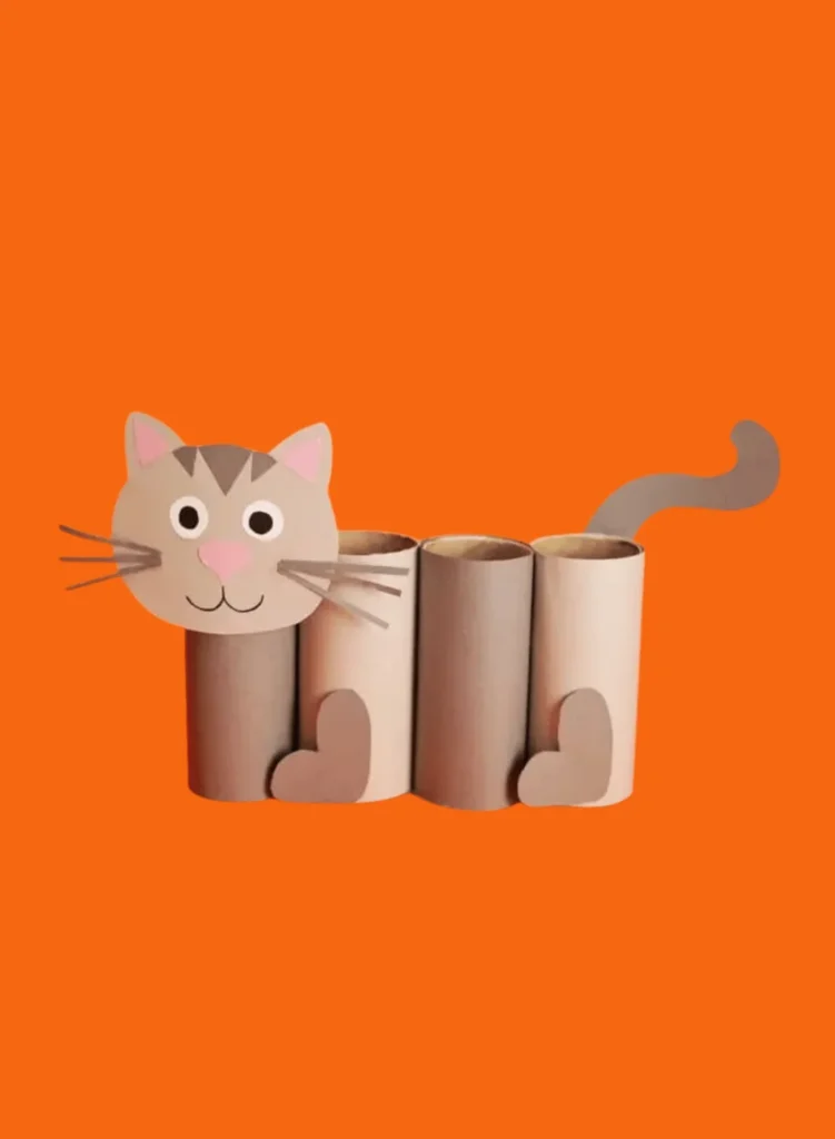 PAPER ROLL CAT CRAFT