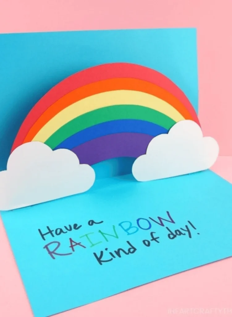 POP-UP RAINBOW CARD