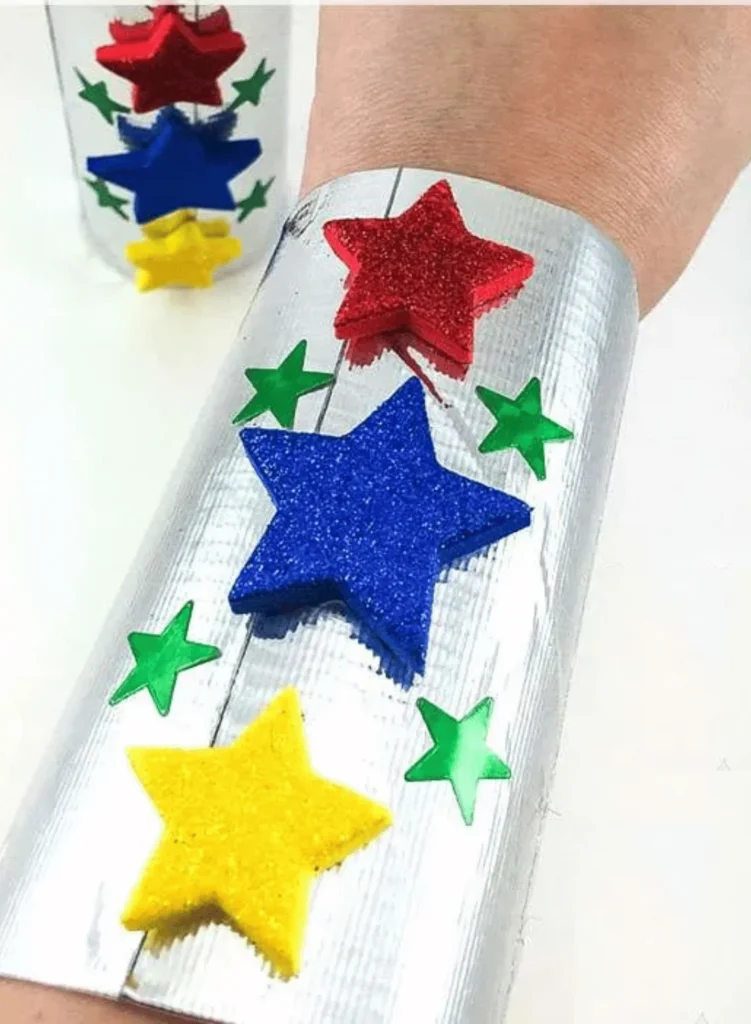 Paper Tube Superhero Cuffs