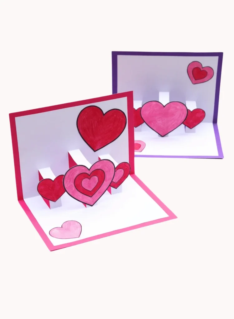 Printable Valentine's Day Pop-Up Card