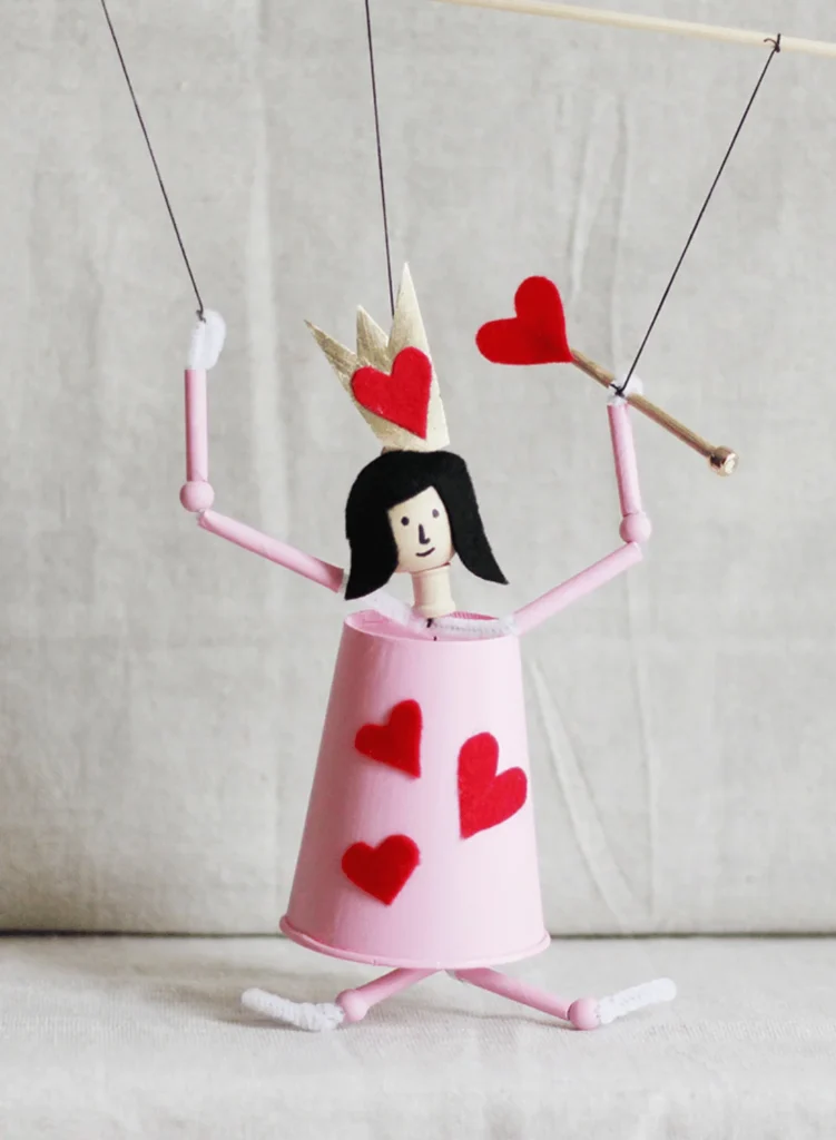 Queen Of Hearts Puppet