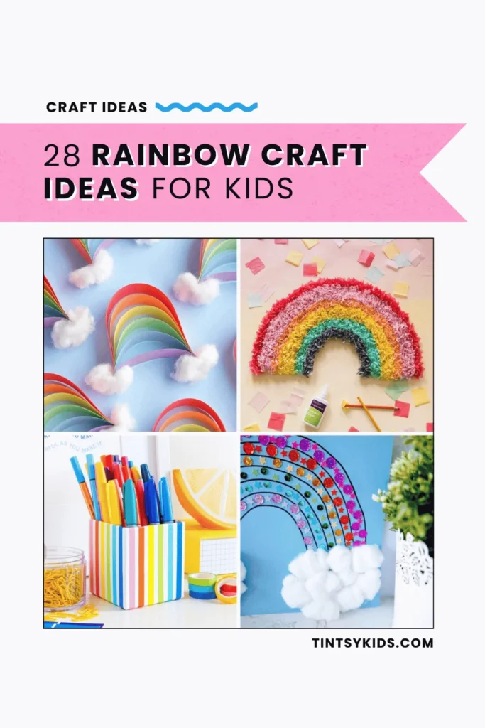 Rainbow crafts for kids