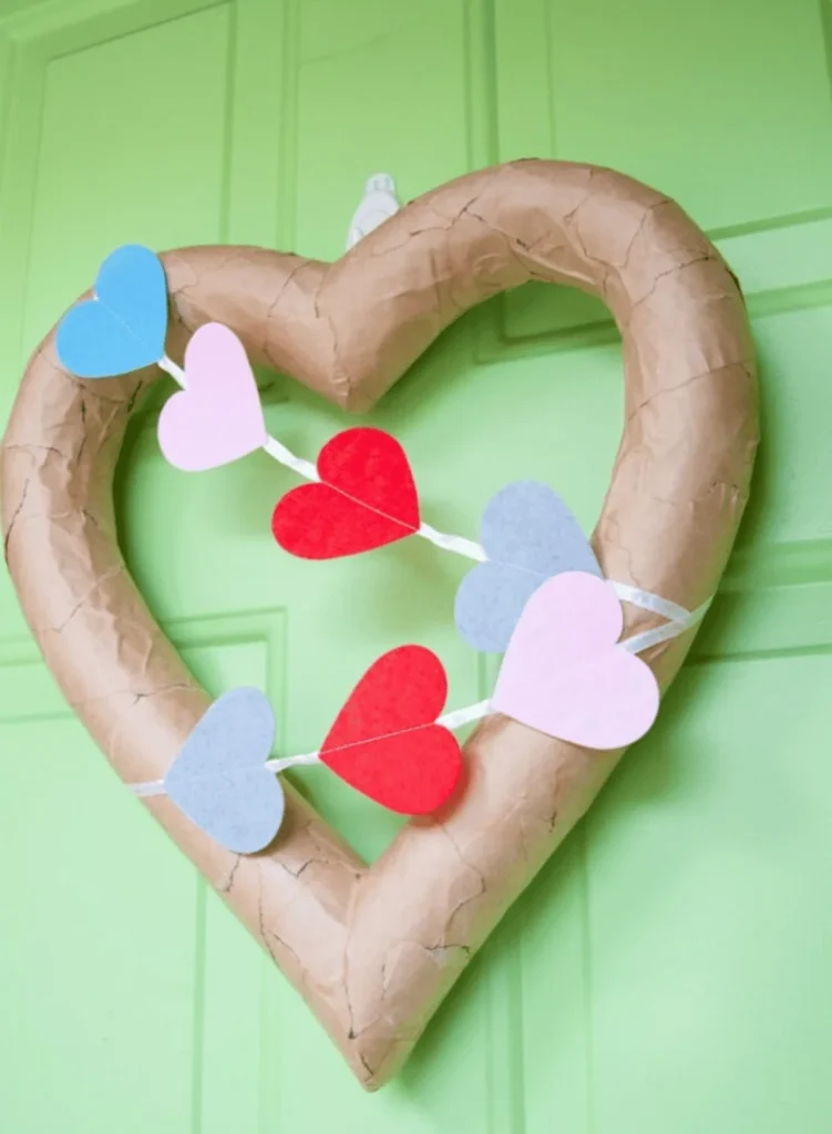 Rustic Valentine’s Wreath