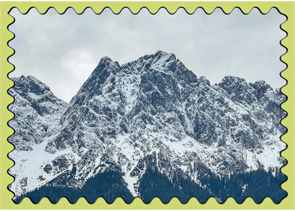 Snowy Australian alps. fun facts about australia