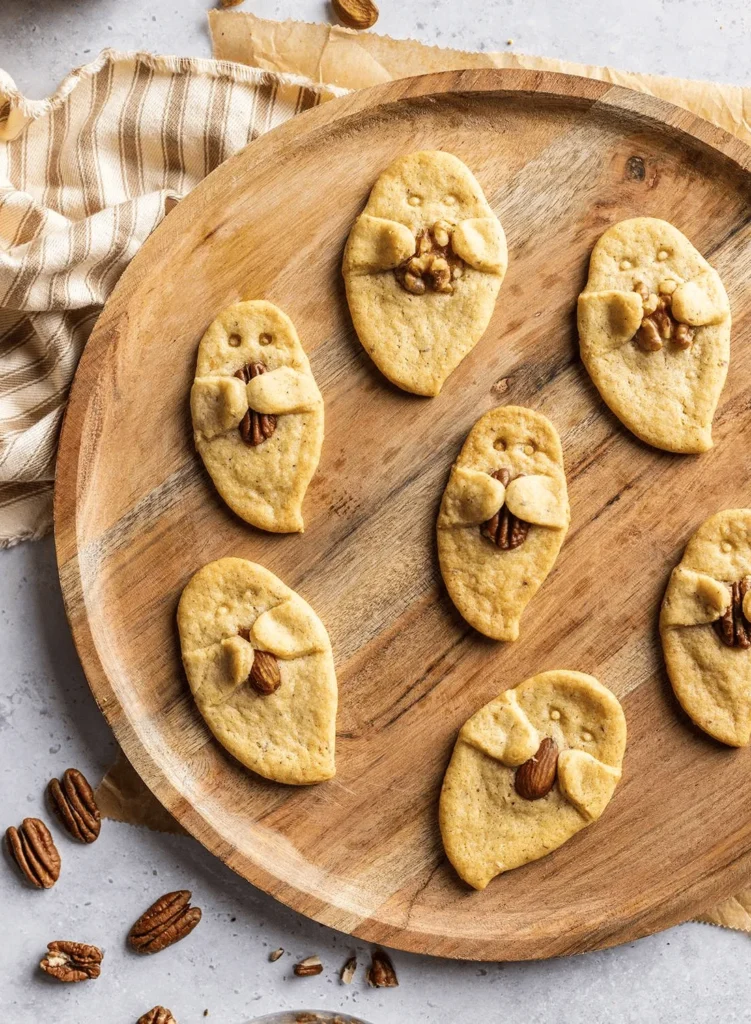 Spooky Cute Ghost Sugar Cookies