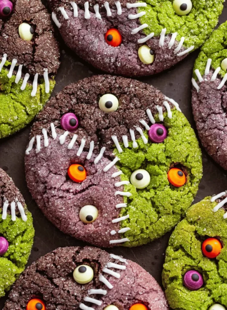 Spooky Vegan Halloween Cookies