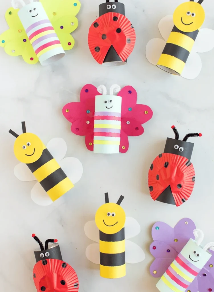 Spring Toilet Paper Roll Crafts