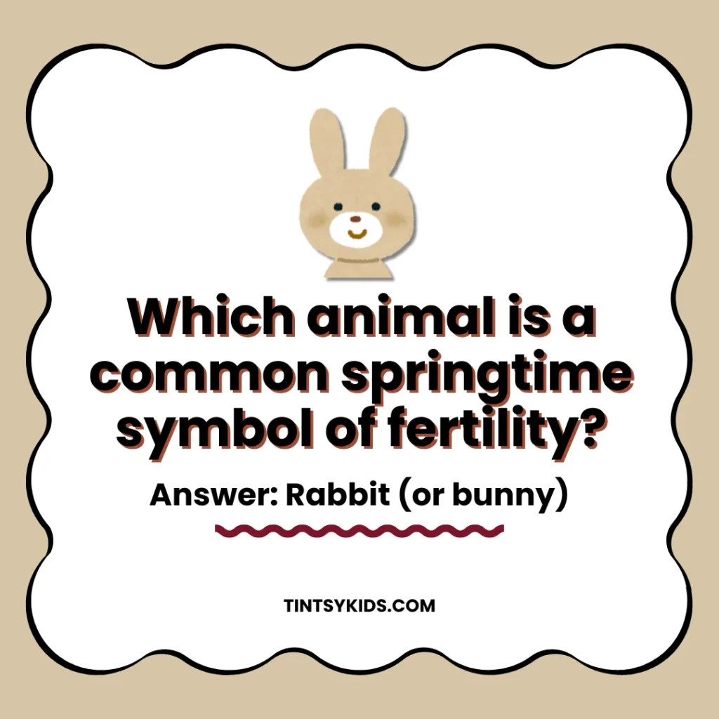 Spring trivia questions for kids