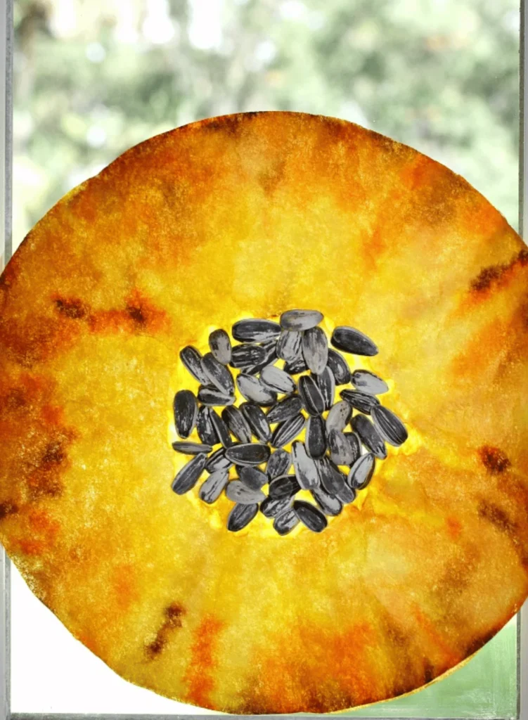 Sunflower Suncatcher Craft