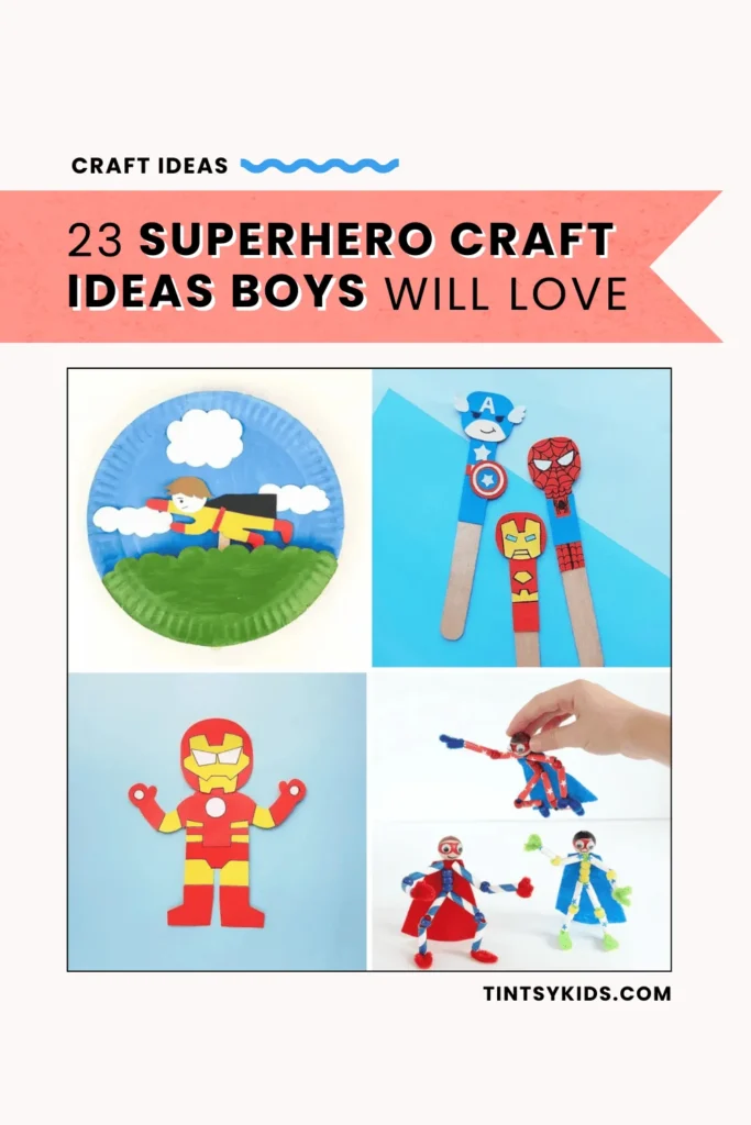 Superhero craft ideas