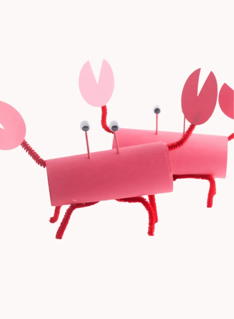 Toilet Paper Roll Crab