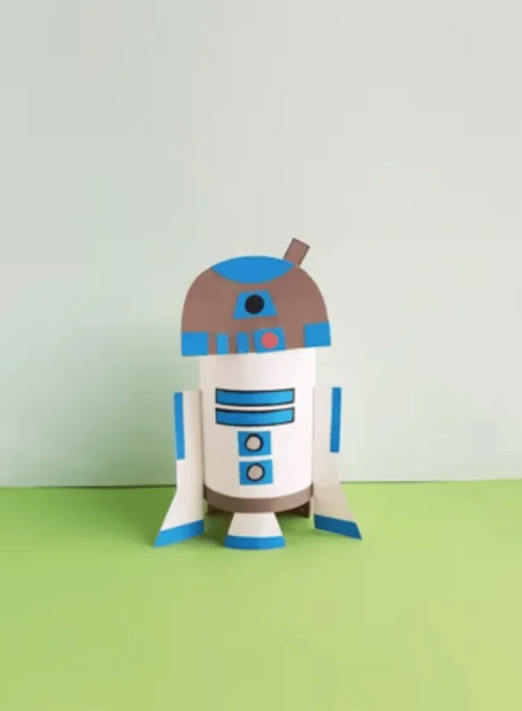 Toilet Paper Roll R2D2 Craft