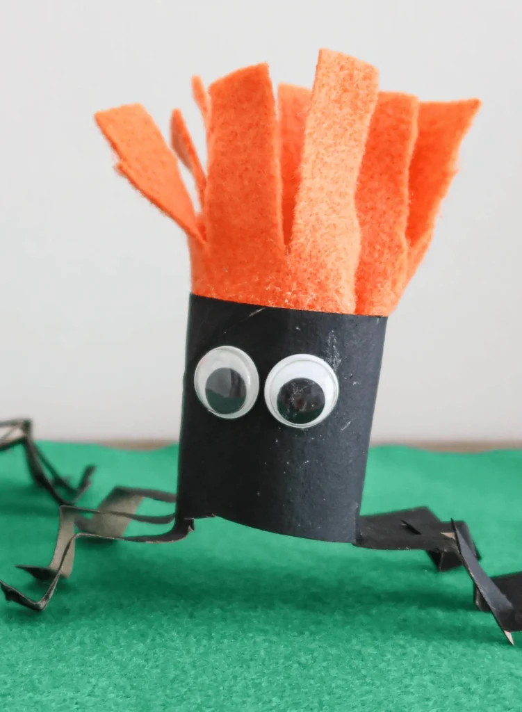 Toilet Paper Roll Spiders