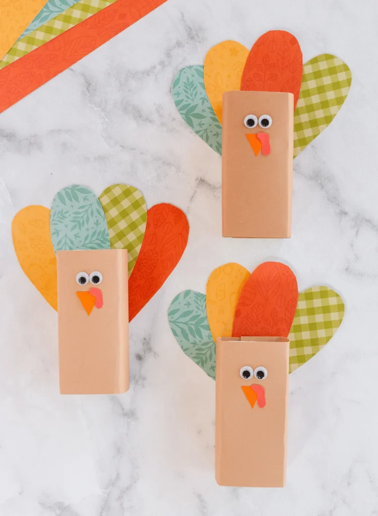 Turkey Juice Box Kids Craft