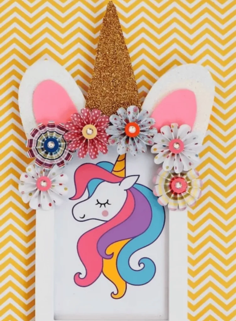 Unicorn Frame DIY Craft