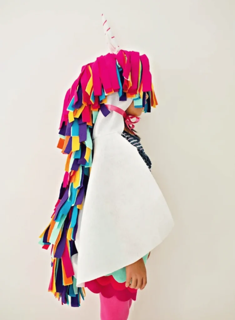 Unicorn felt costume