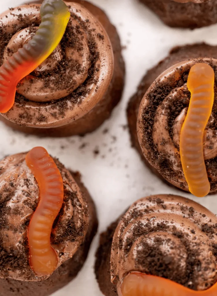 Vegan Double Chocolate Halloween Crumbl Cookies
