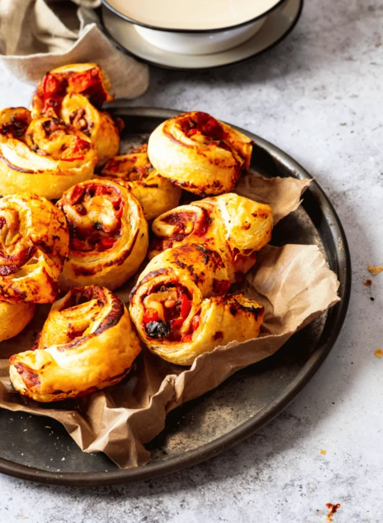 Vegan Pizza pinwheel