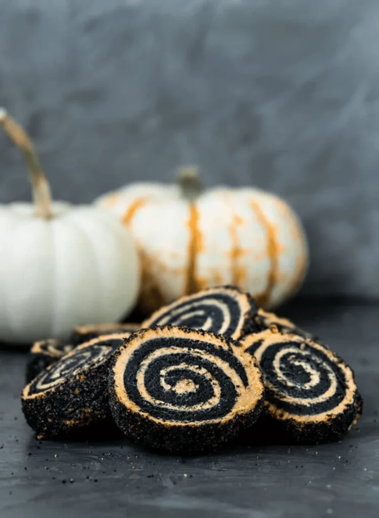 Vegan pinwheel cookies