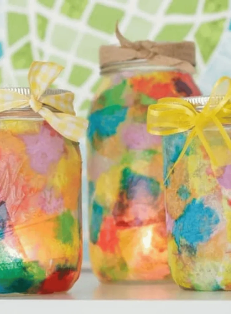 Watercolor Luminaries