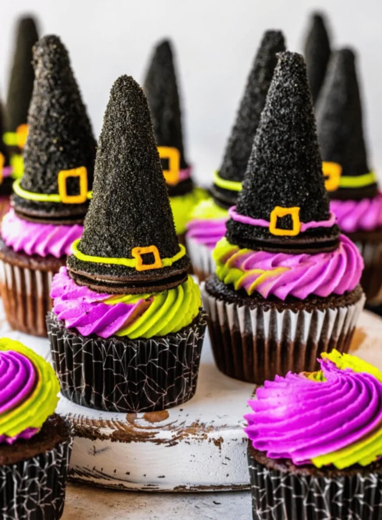 Witch Hat Cupcakes
