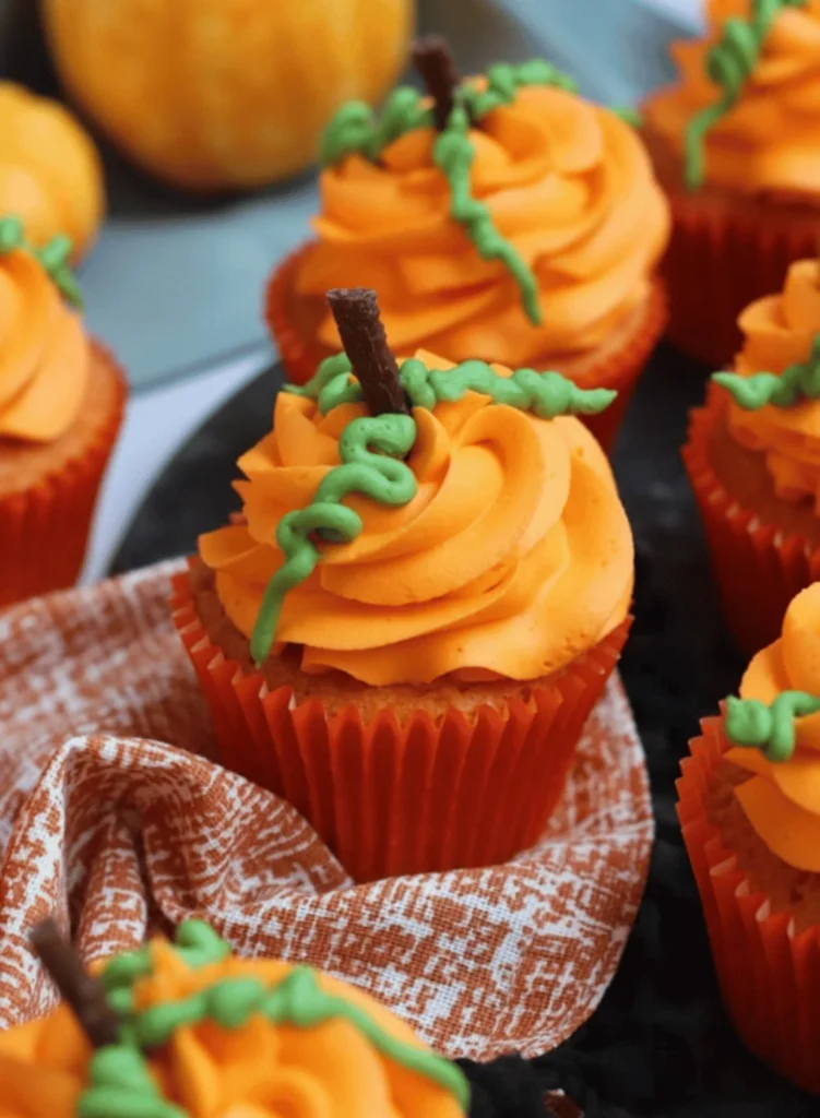 pumpkin cupcakes
