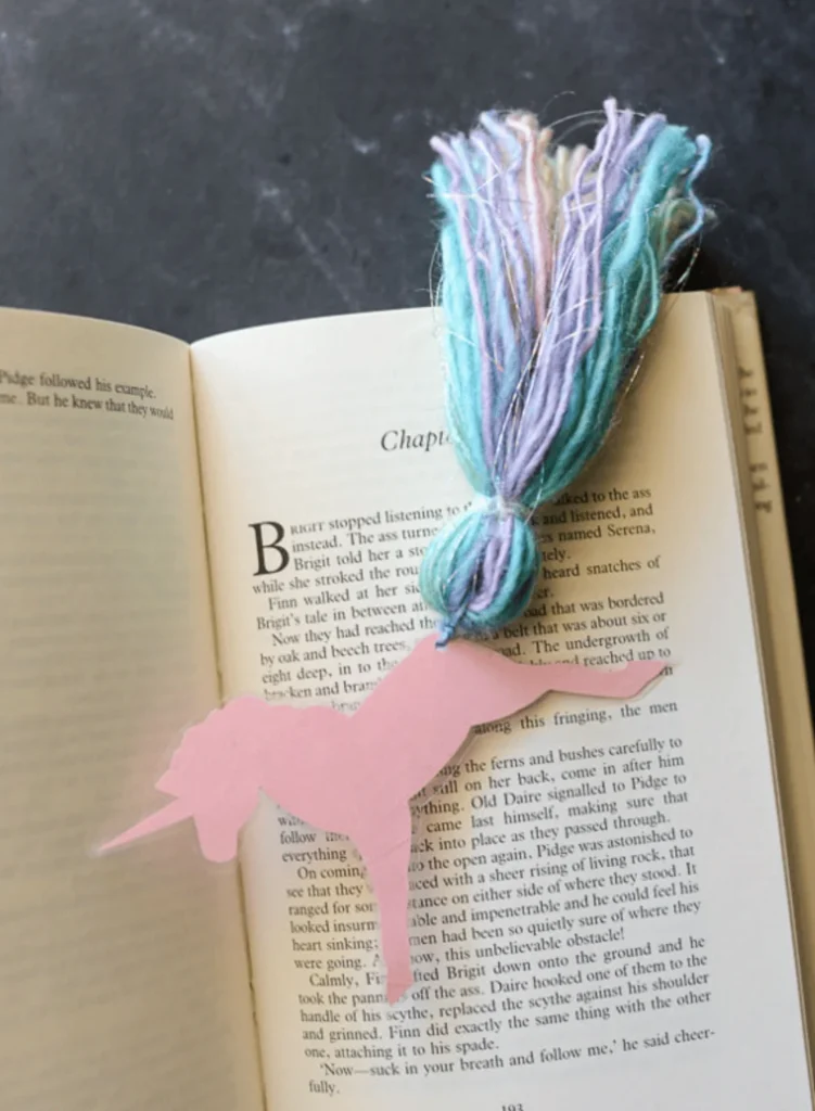 unicorn bookmark
