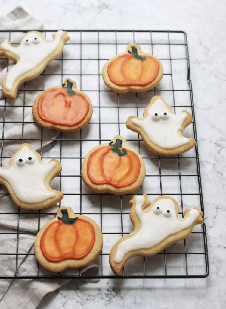 vegan halloween sugar cookies