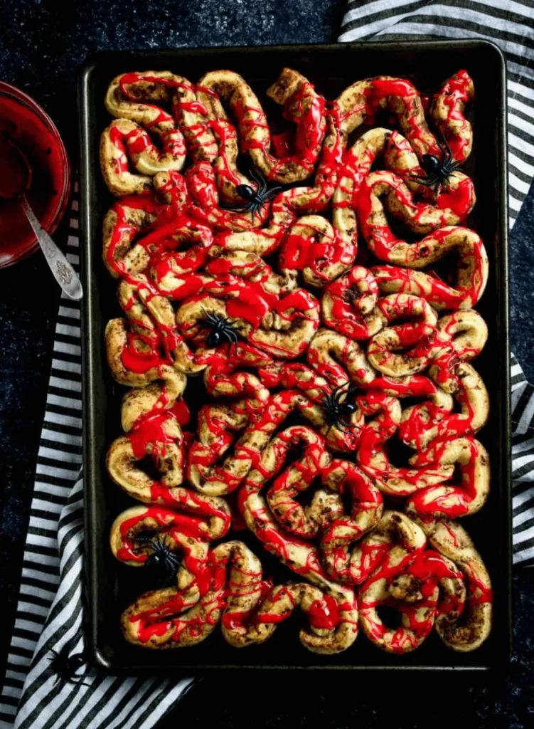 Bloody Gut Cinnamon Rolls