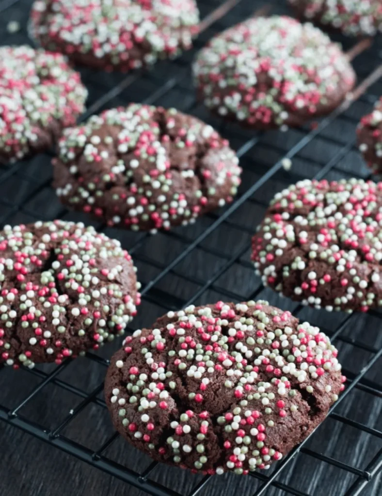 Chocolate Christmas Cookies