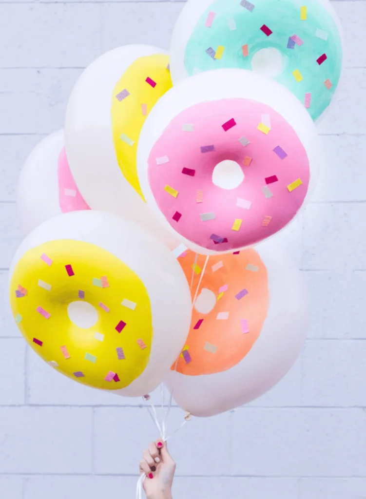 DIY Donut Balloons