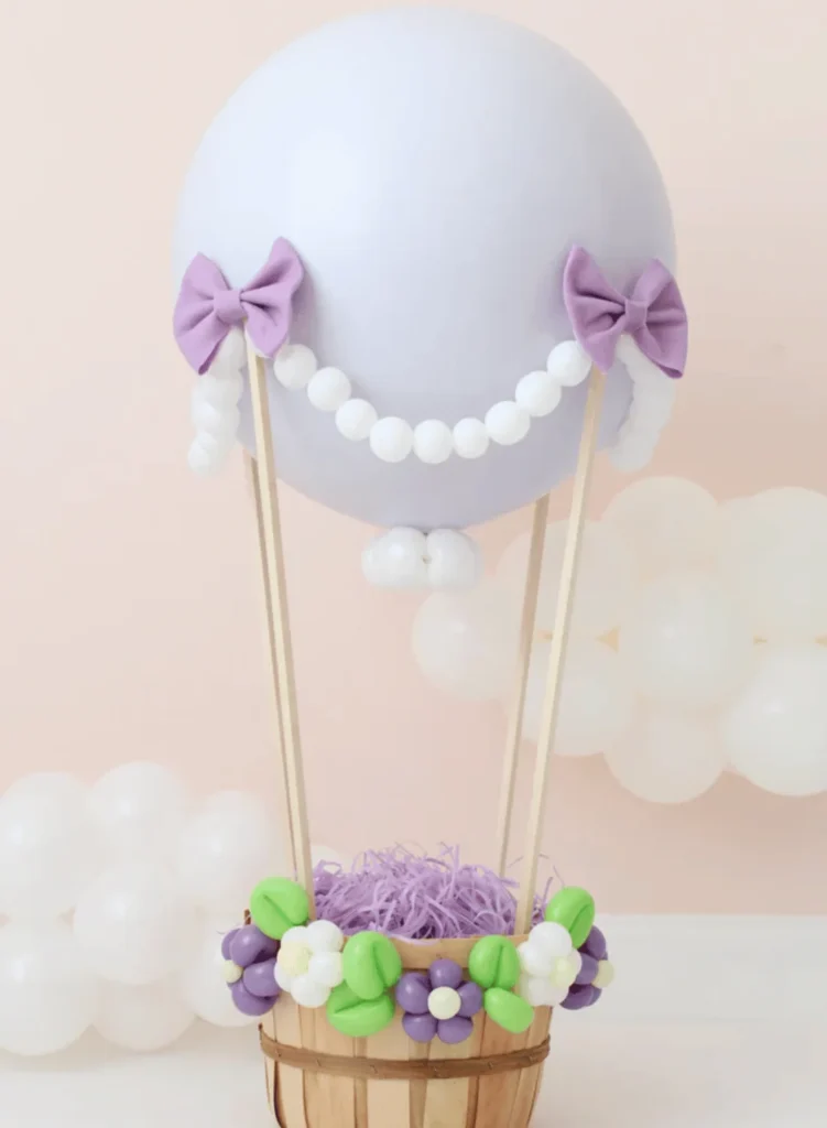 DIY Easter Hot Air Balloon Basket