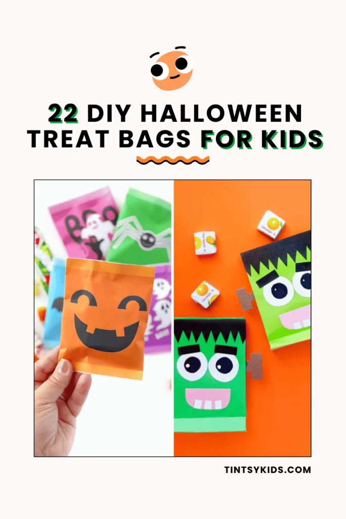 DIY halloween treat bag ideas for kids