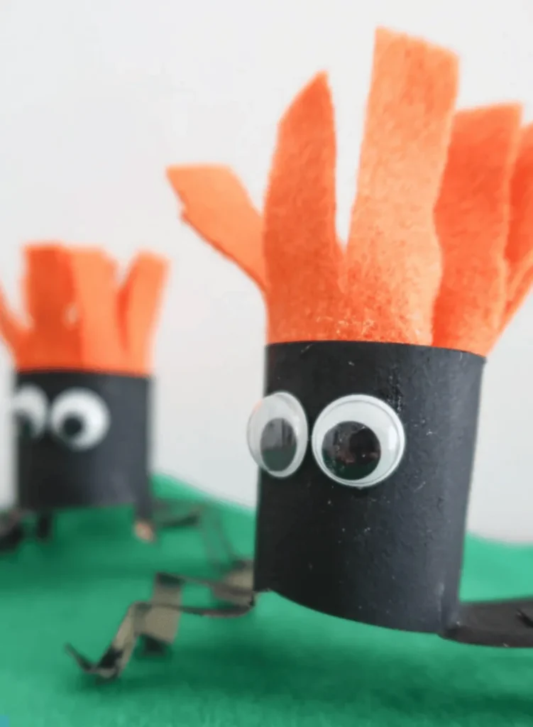 DIY Toilet Paper Roll Spiders