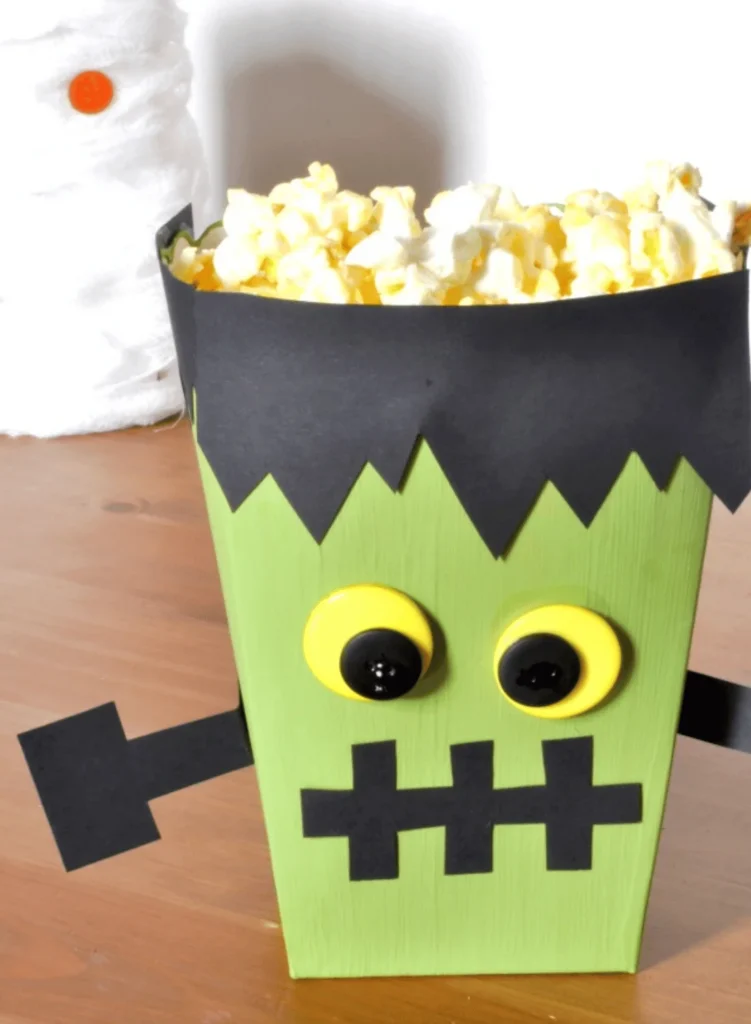 Frankenstein Monster Popcorn Box