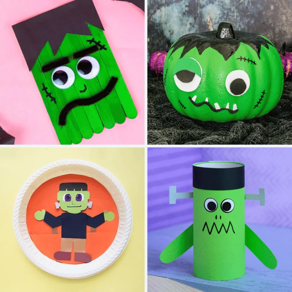 Frankenstein crafts for kids