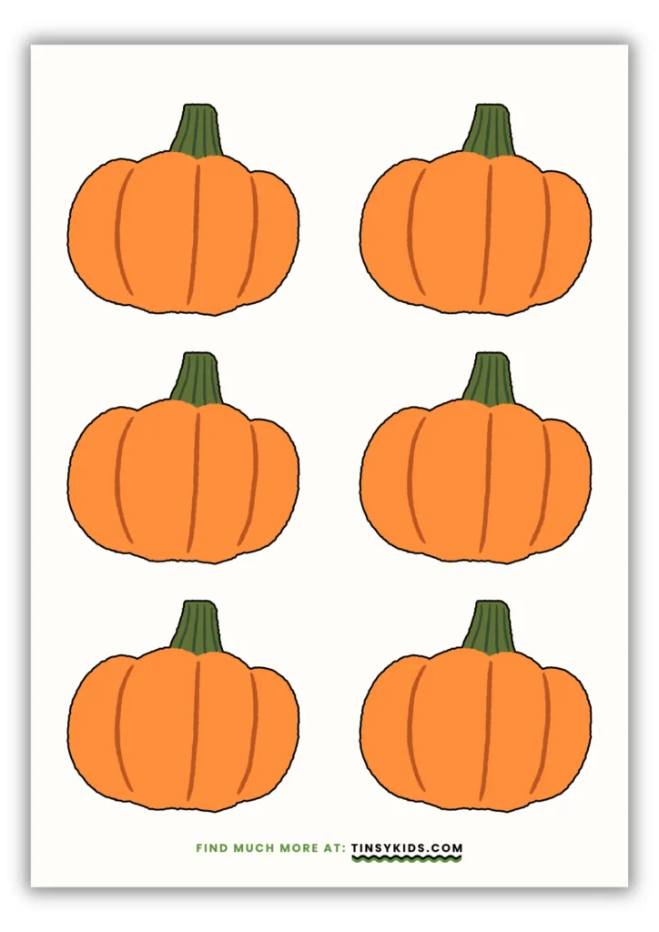 Free Printable - Pumpkin Cutouts