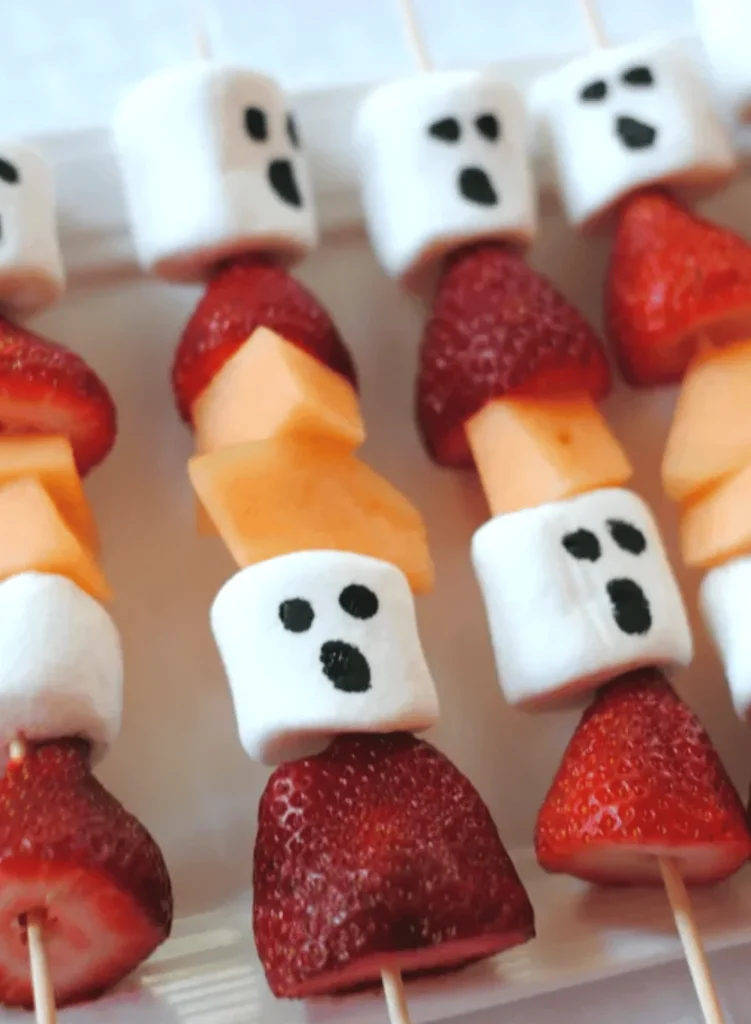 Ghost Fruit Kabobs