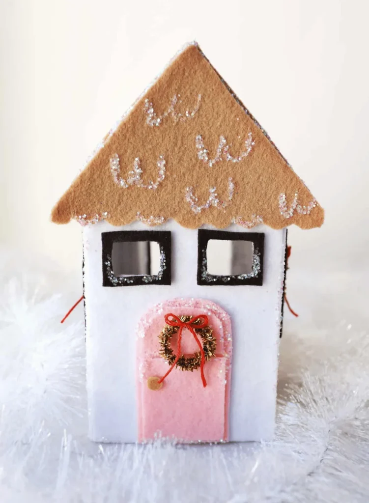 House Christmas Tree Topper DIY