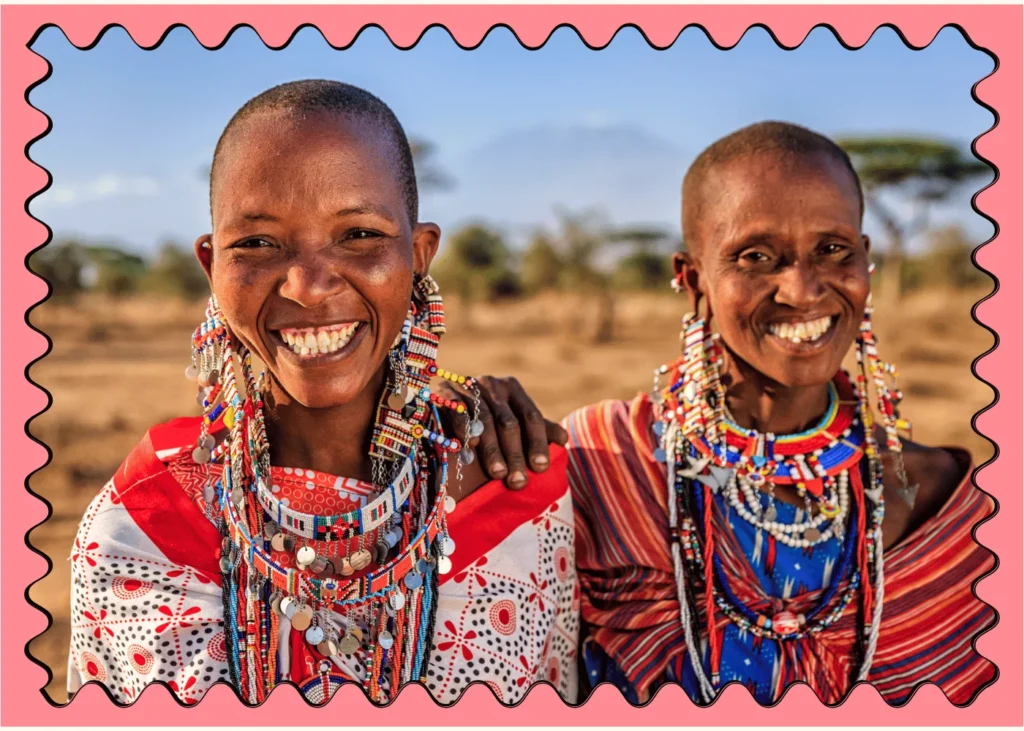 Maasai people. fun facts about Kenya