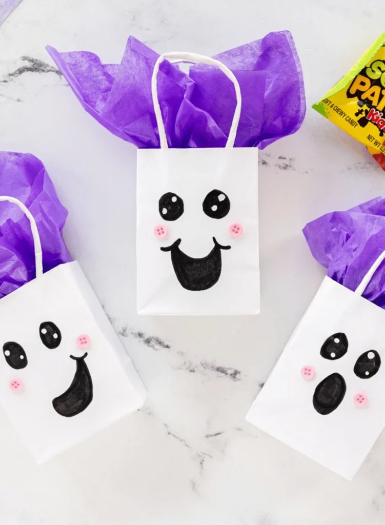 Mini Ghost Treat Bags