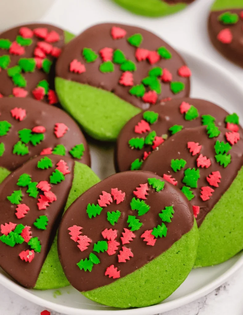 Mint Christmas Cookies