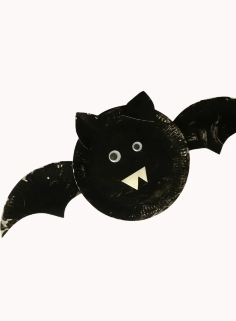 Paper Plate Bats