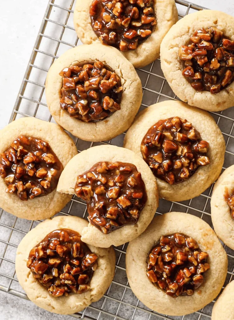 Pecan Pie Cookies. Thanksgiving cookie recipes
