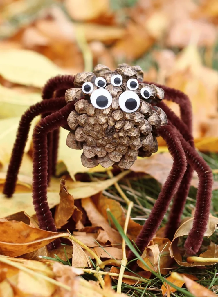 Pine Cone Spiders
