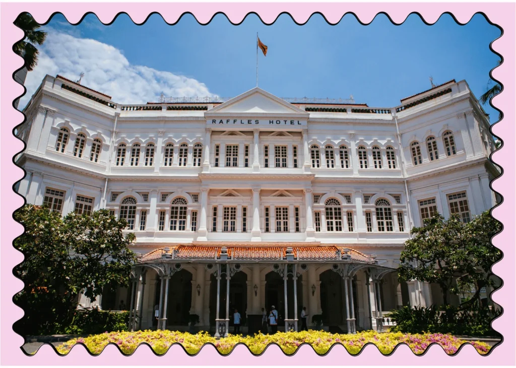 Raffles Hotel in Singapore