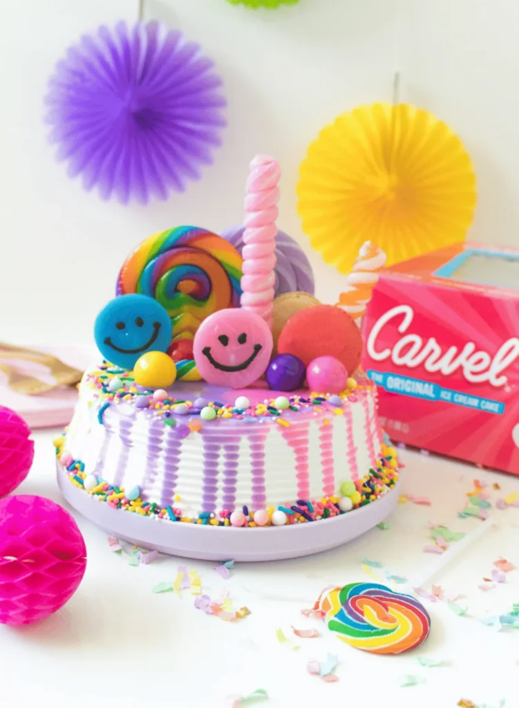 Rainbow Freak Cake Ice Cream