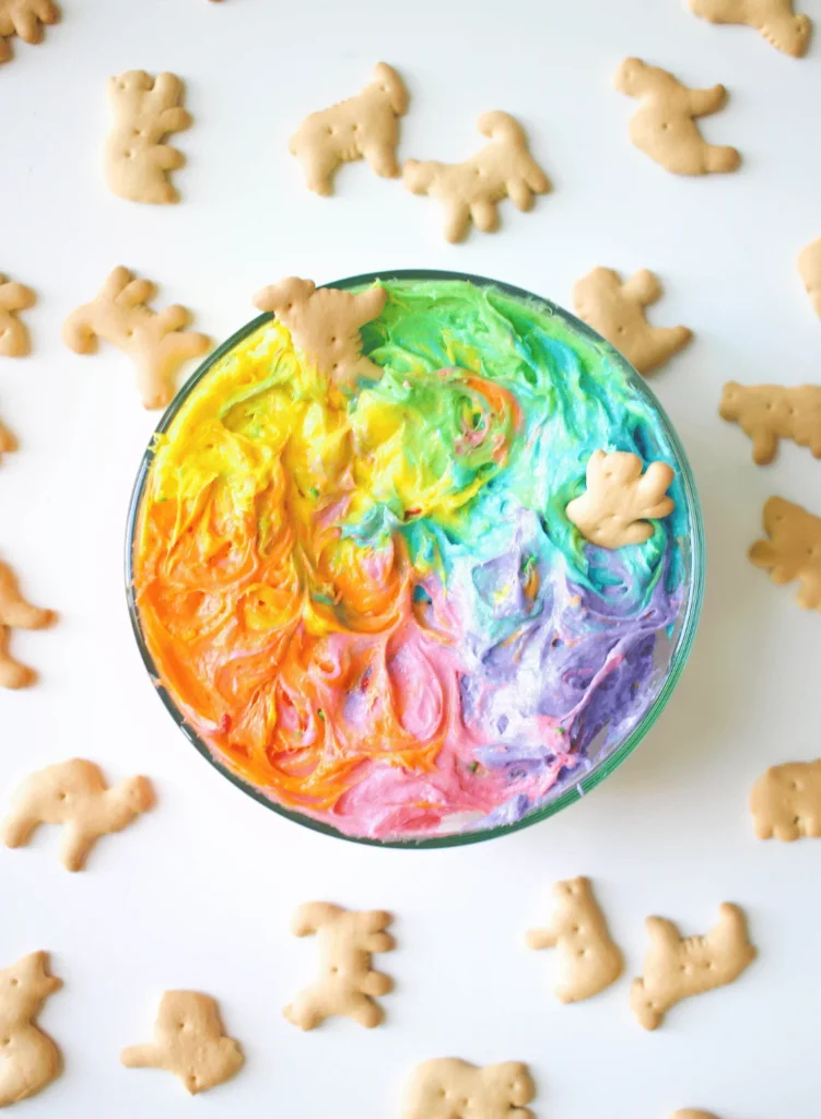 Rainbow Funfetti Dip