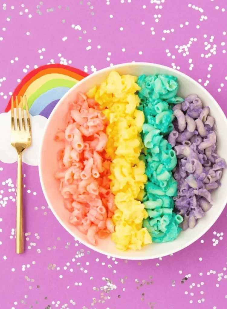 Rainbow Mac and Cheese
